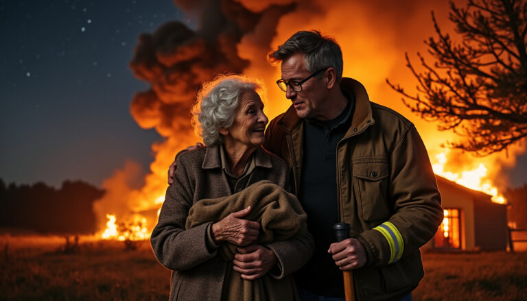 Incendie nocturne en nord-Ardèche : une maison ravagée et un couple octogénaire relogé