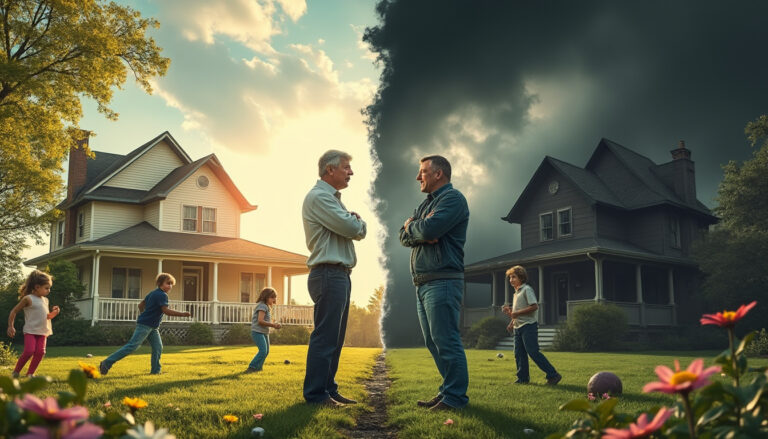 découvrez des témoignages poignants sur l'affrontement entre un père et son frère, révélant les tensions et les souvenirs liés aux maisons de famille. un récit émouvant explorant les dualités entre l'enfer et le paradis dans les liens familiaux.