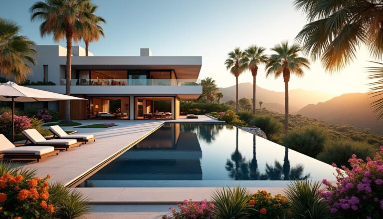 découvrez la résidence emblématique de james bond, désormais en vente dans le cadre enchanteur de la palmeraie à marrakech. plongez dans un style de vie luxueux alliant modernité et charme marocain, avec des jardins luxuriants et une architecture raffinée. une opportunité unique de vivre comme un agent secret dans l'un des endroits les plus recherchés au monde.