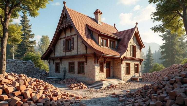 La révélation d&rsquo;une maison à Saint Florentin après une démolition